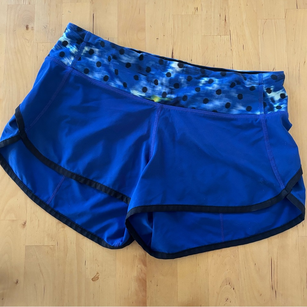 Lululemon speed up shorts size 2
